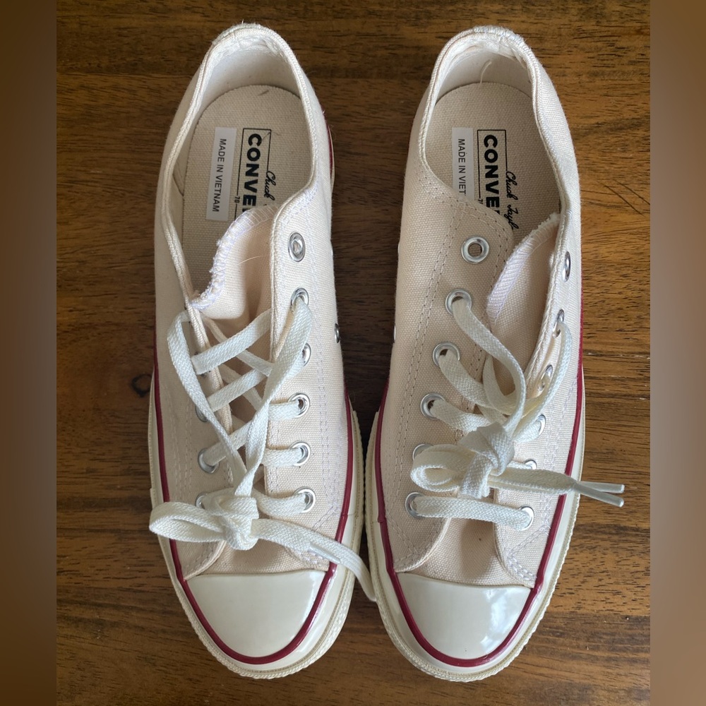 New Off White 70s Style Converse
